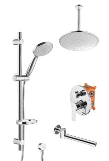 Душевой комплект Swedbe Platta 5543 хром