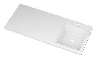 Раковина над стиральной машиной Misty Гавана 105см правая