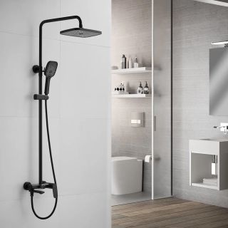 Душевая стойка Shevanik S8536H чёрный