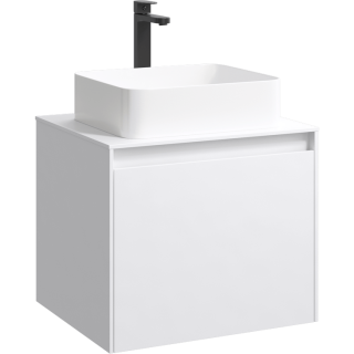 Подвесная тумба под раковину Aqwella Mobi MOB0106W+MOB0706W 60 см