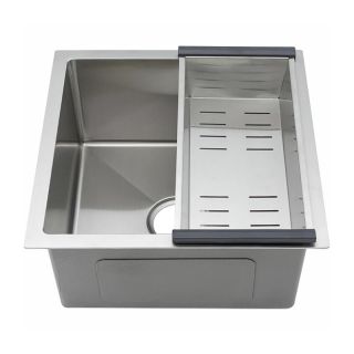 Мойка для кухни с коландером Gappo GS4444 сатин
