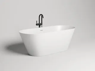 Ванна из искусственного камня Salini Mona S-Stone 102922M 170x72см белый матовый