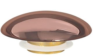 Накладка на слив для раковины ABBER AC0014RG розовое золото