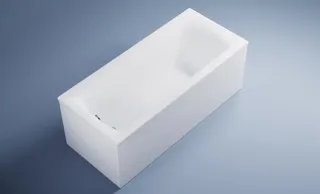 Ванна из искусственного камня Astra-Form Нью-Форм 01010005 170x75 см белый глянец