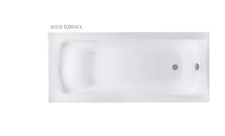 Ванна из искусственного камня Astra-Form Нью-Форм 01010058 160x70 см белый матовый