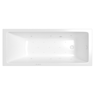 Гидромассажная ванна WHITECROSS Wave 0101.160070.100.RELAX.WH 160x70 см Relax белый