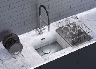 Мойка кухонная Omoikiri Kasen 53-IN сталь