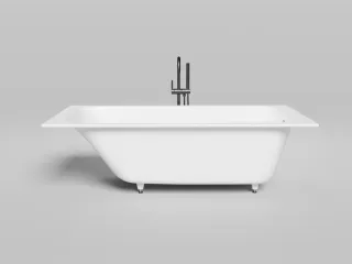 Ванна из искусственного камня Salini Orlanda S-Sense 102012GRH 180x80см RAL снаружи