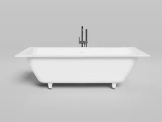 Ванна из искусственного камня Salini Orlanda Axis Kit S-Stone 103321MRF 190x80см RAL полностью