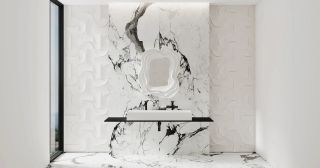 Накладная раковина Salini Sonata S-Stone 1401201M 120см белый матовый