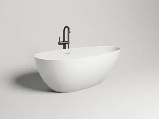 Ванна из искусственного камня Salini Paola In S-Sense 101611G 160x77см белый глянцевый