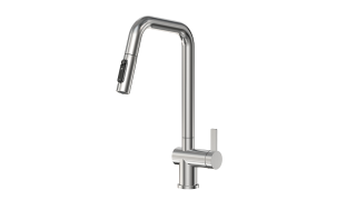 Смеситель для кухни Granula Kitchen Space 7273, СТАЛЬ САТИН