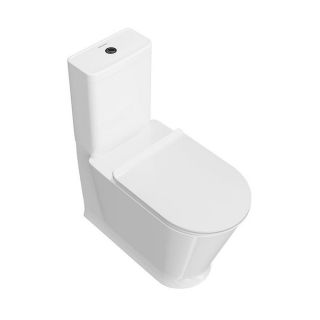 Чаша напольного унитаза Kerama Marazzi Plaza Modern PLMR.wc.01 безободковый белый