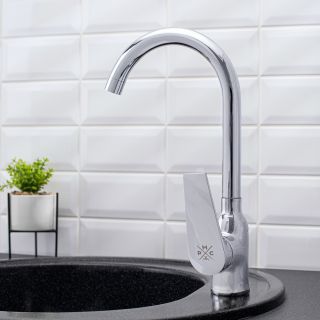 Смеситель для кухни РМС SL122-017F хром