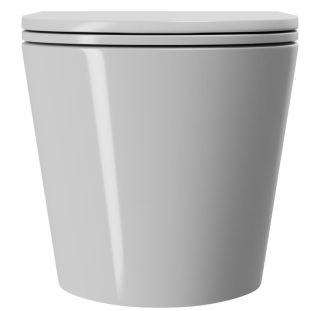 Подвесной унитаз Point Виктория PN41061 безободковый белый