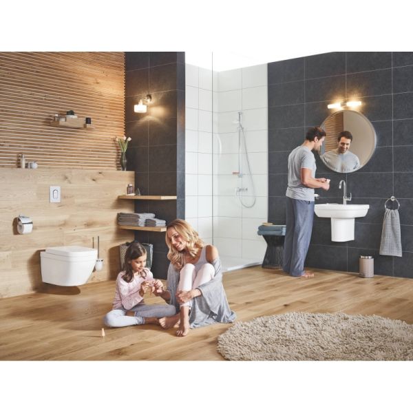 Подвесной унитаз, GROHE Euro Ceramic, альпин-белый, (39328000)