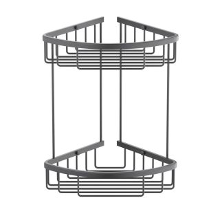 Полка угловая двойная Timo Saona 13082/18 чёрное золото