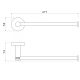 Полотенцедержатель Timo Saona 13051/00 хром