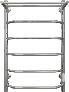 Полотенцесушитель электрический EWRIKA Сафо FT 80х50, с полкой, черный