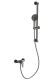 Смеситель для душа с гарнитуром Wonzon & Woghand WW-AE3103-BGG тёмный графит
