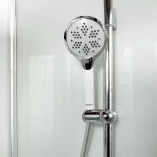 Душевая кабина Deto ЕМ1510 с гм. и эл. 100х100х220 см