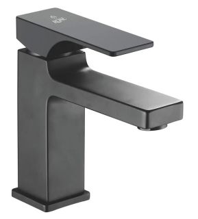 Смеситель для раковины Rose R1001H-1 чёрный матовый