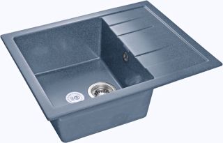Мойка кухонная GranFest Графит Quadro Q-650 L граф