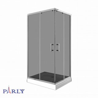 Душевой уголок с поддоном PARLY QZ81S N (100х80х185)