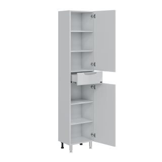 Напольный шкаф-пенал Санта Родос 506004 40 см белый