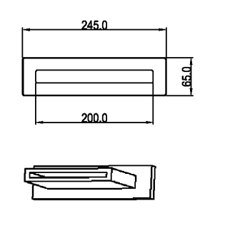 Излив для ванны Boheme Zodiac 625/2-CB брашированная медь