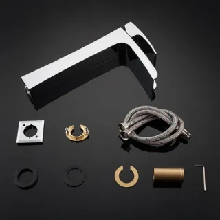 Смеситель для раковины Gappo G1007-21 хром