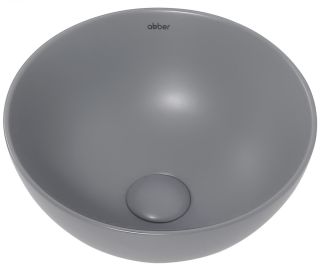 Раковина ABBER Bequem AC2106MG 32см серый матовый