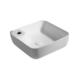 Раковина накладная Azario 43х43х14 фаянс (AZ41267)