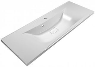Раковина BelBagno из искусственного мрамора 120см BB1200/450-LV-MR-PR