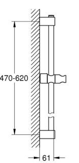 Душевой гарнитур Grohe Tempesta 26638003 хром