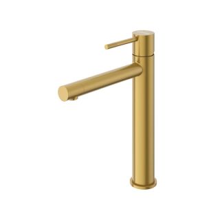 Смеситель для раковины высокий CEZARES RELAX-LC2-BORO-W0 брашированное золото