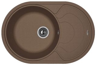 Кухонная мойка Florentina Родос 760 мокко