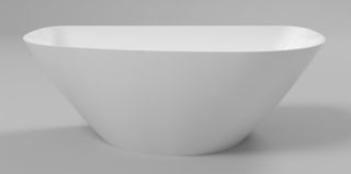 Ванна из искусственного камня Whitecross Topaz 0212.170080.100 170x80см белый глянец