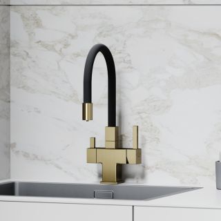 Смеситель для кухни Sancos Arno SC4005BG брашированное золото