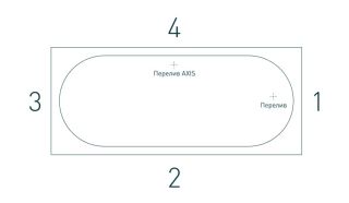 Ванна из искусственного камня Salini Ornella Kit S-Stone 102424MRH 170x80см RAL снаружи