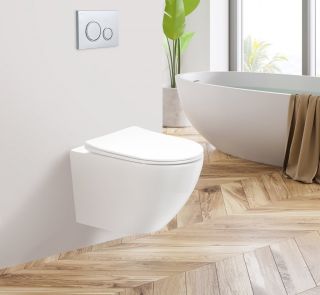 Унитаз подвесной BelBagno Sfera-R BB046CHR
