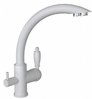 Смеситель для кухни Florentina Шале с подключением под фильтр жасмин
