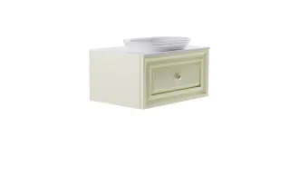 Тумба с раковиной Astra-Form Шарм 4631177713354 70 см бежевый матовый