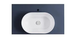 Тумба с раковиной Astra-Form Шарм 4631177715167 100 см серый матовый