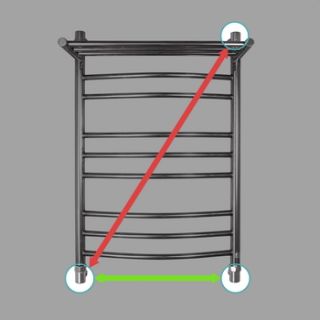 Полотенцесушитель водяной Energy Prestige Modus 800x500