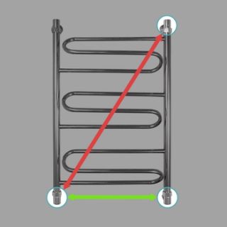 Полотенцесушитель водяной Energy Sonata 1000х500