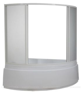 Шторка на ванну Bas Лагуна пласт