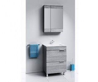 Тумба под раковину Aqwella Бриг 60 Br.01.06/2/Gray