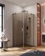 Душевой уголок CEZARES SLIDER-AH-2-90/100-100/110-BR-GM