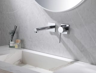 Встраиваемый смеситель для раковины ABBER Emotion хром AF8812